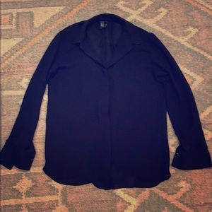 MNG black dress shirt